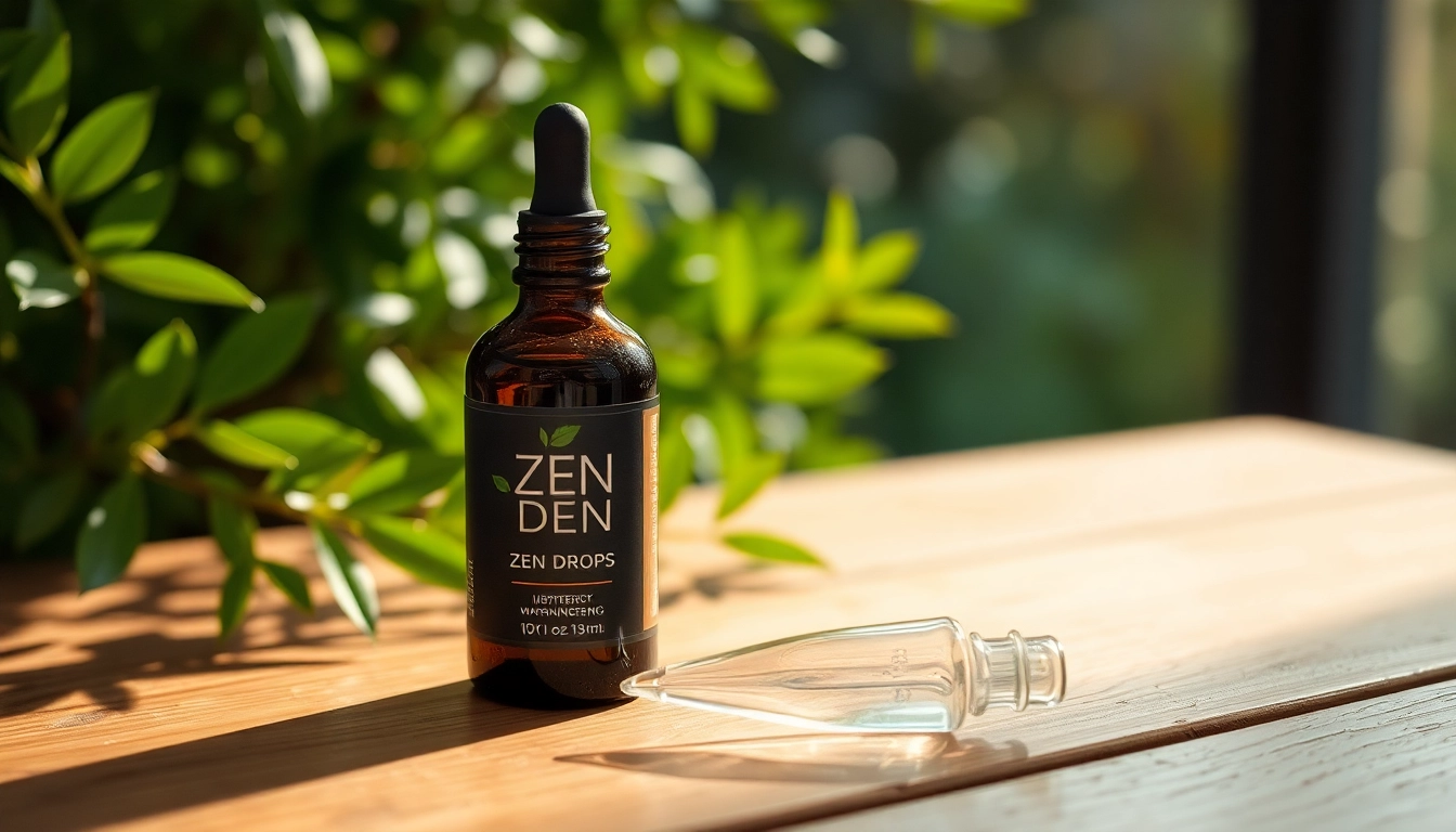 Explore Zen Drops reviews highlighting the serene and calming benefits of the product in a tranquil setting.