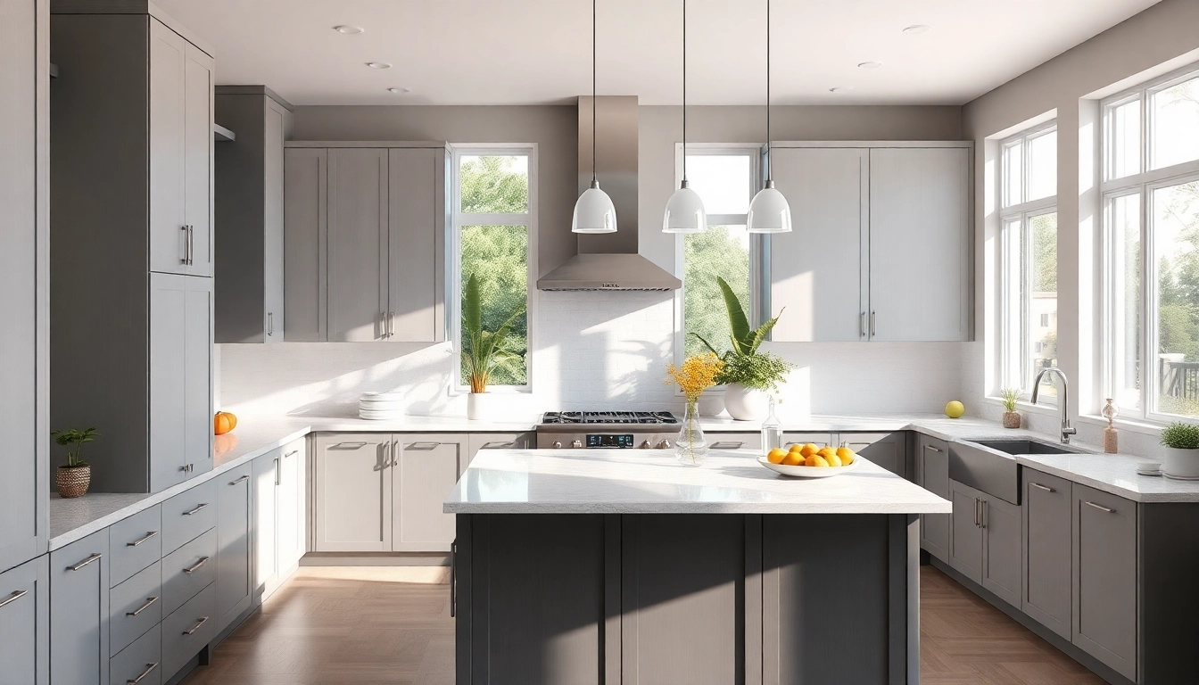 Stunning kitchen remodels showcasing modern cabinets and elegant design details.
