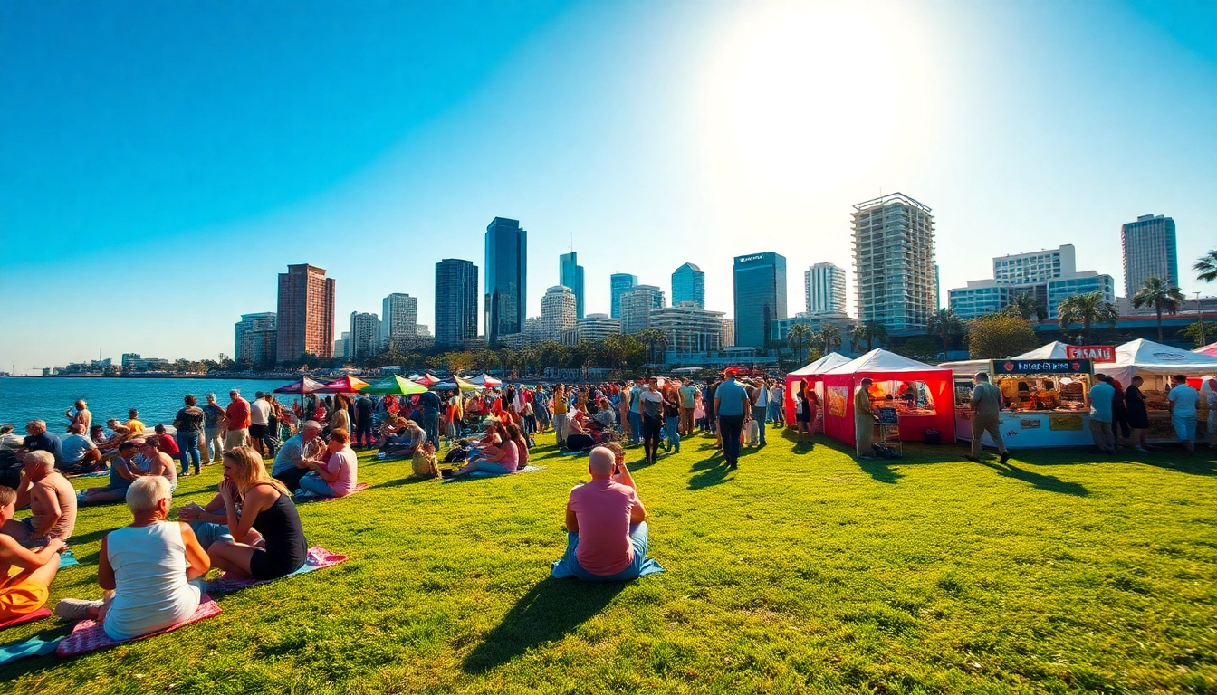 Engaging things to do in Tampa this weekend, showcasing vibrant waterfront activities and community festivities.