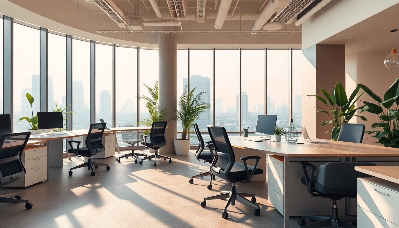 Discover ideal office for rent in Bangalore, featuring a modern workspace with scenic views and ergonomic design.