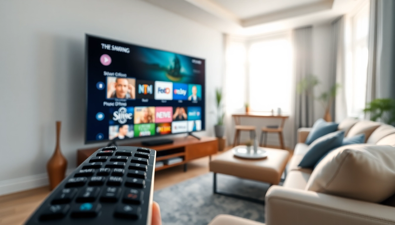 Discover the benefits of IPTV Subscription USA with a cozy living room showcasing modern streaming options.