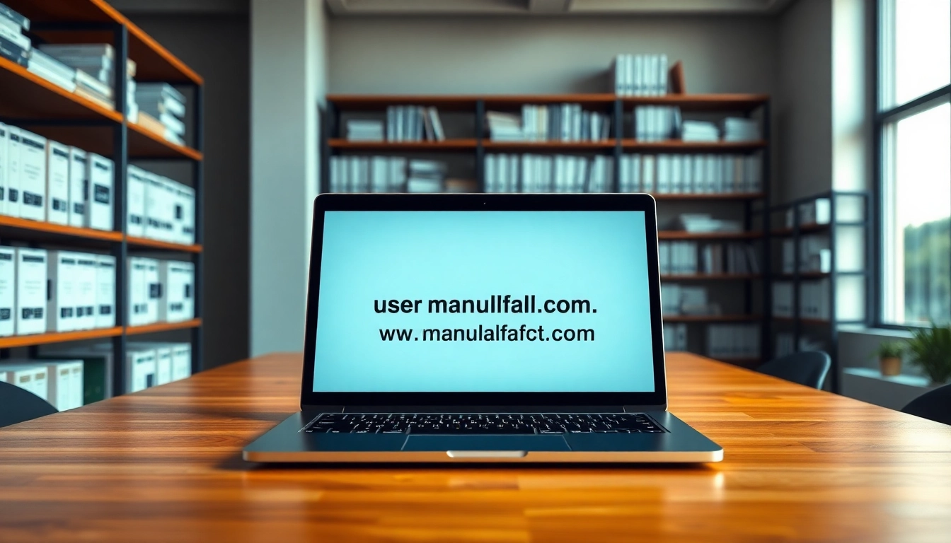 Explore manuals from https://manualsfact.com/ in a modern library setting.