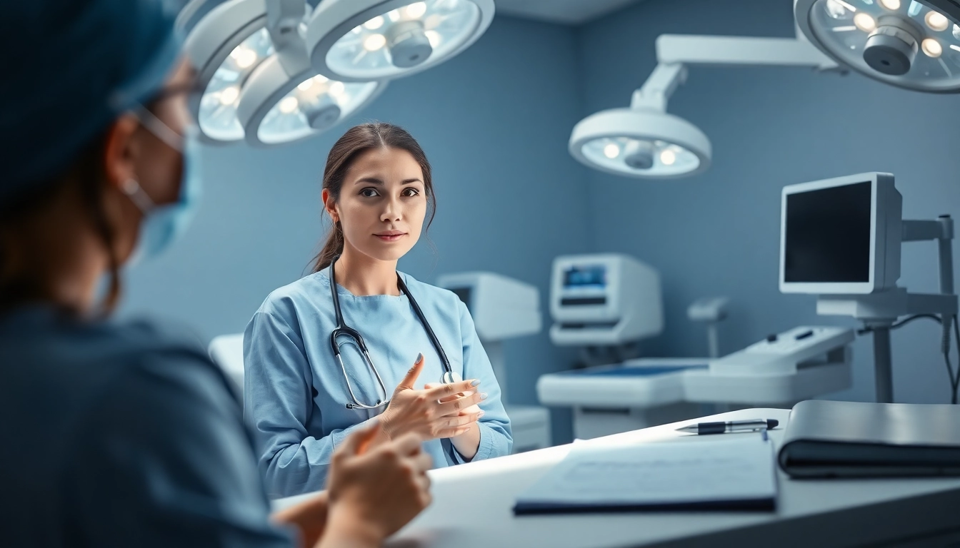 Schönheitschirurgie Braunschweig durch erfahrenen Chirurgen in einem modernen Operationssaal.