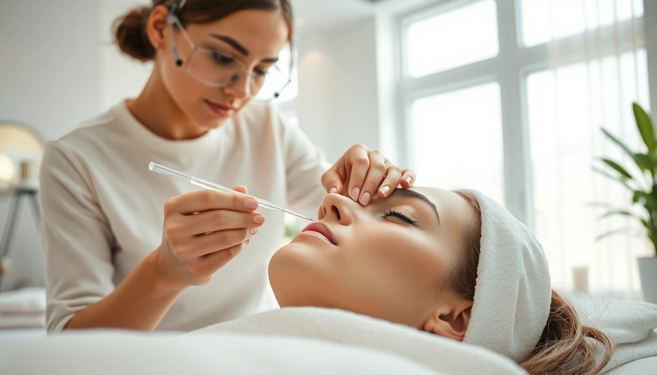 Transform your skin with a Dermaplane Facial, showcasing expert techniques in a serene spa.