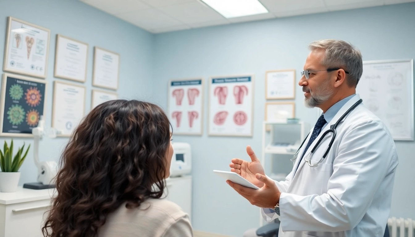 Understand Best genital warts treatment through a professional consultation in a clinical setting.