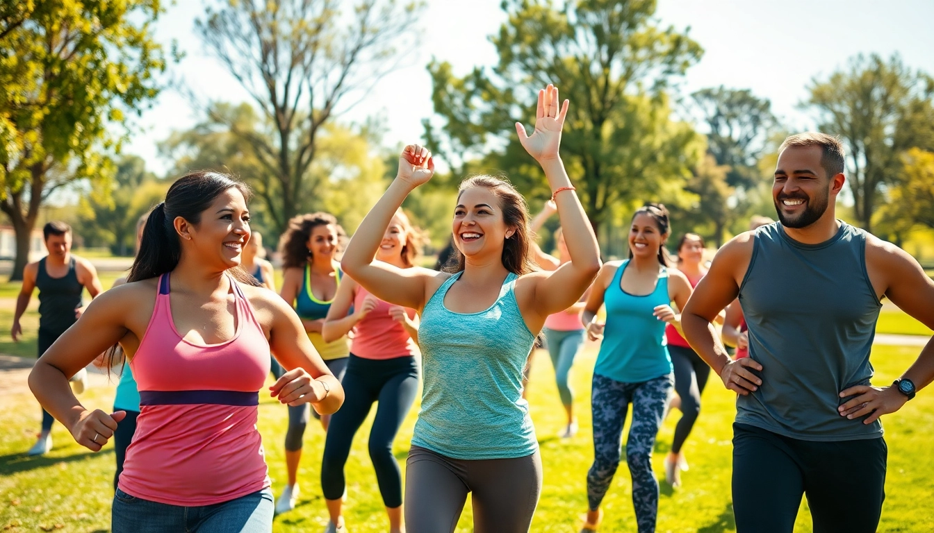 Active community training session promoting fitness and wellness at www.australianhealthandfitness.com.au